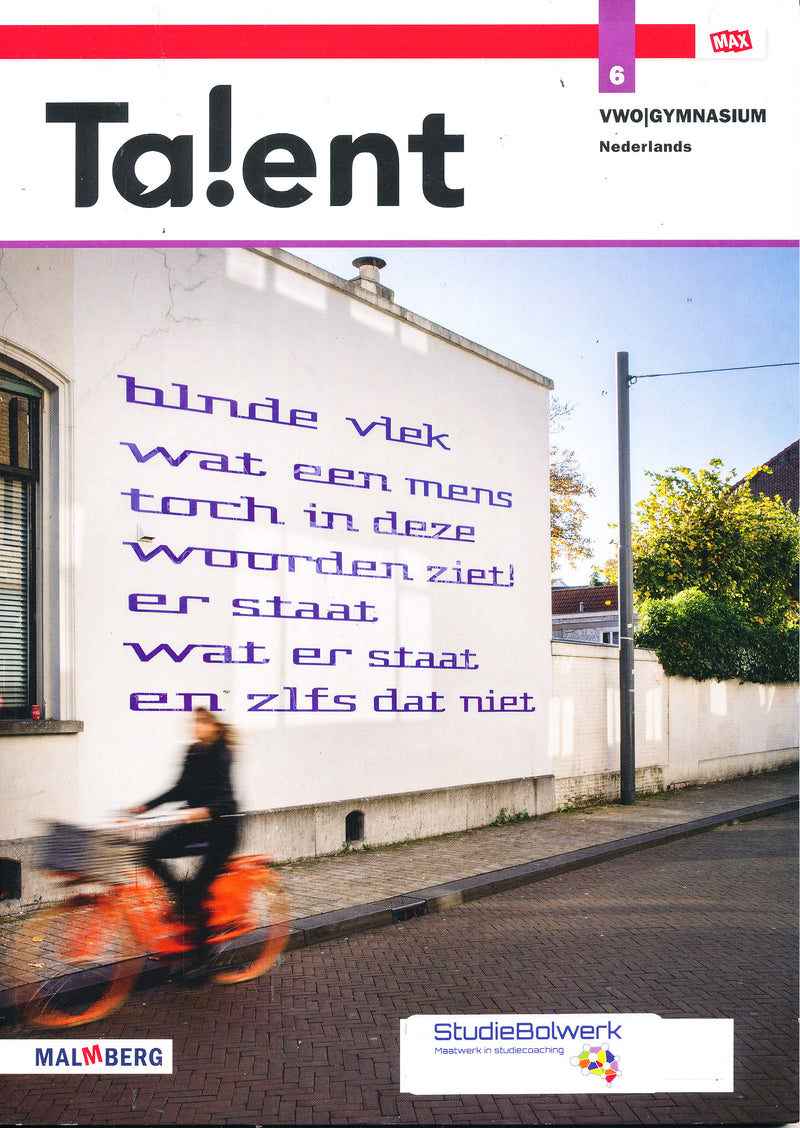 Talent Nederlands Leerwerkboek 6 VWO/GYM