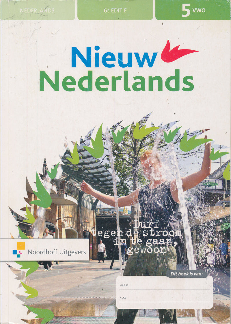 Nieuw Nederlands 6e editie Leerwerkboek 5 VWO