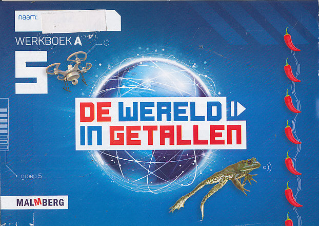 De wereld in Getallen versie 5 werkboek A groep 5 (per stuk)