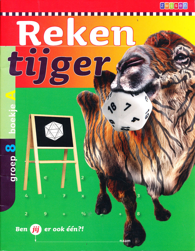 Rekentijger werkschrift 8A (per stuk)