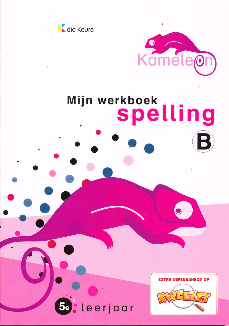Kameleon Spelling Werkboek B 5e leerjaar (per stuk)