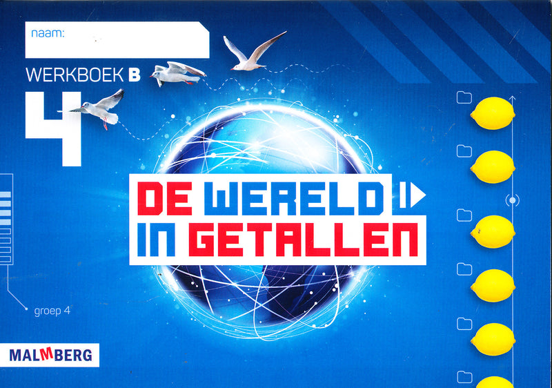 De wereld in Getallen versie 5 werkboek B groep 4 (per stuk)