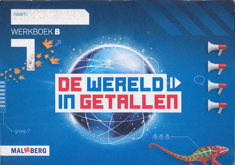 De wereld in Getallen versie 5 werkboek B groep 7 (per stuk)