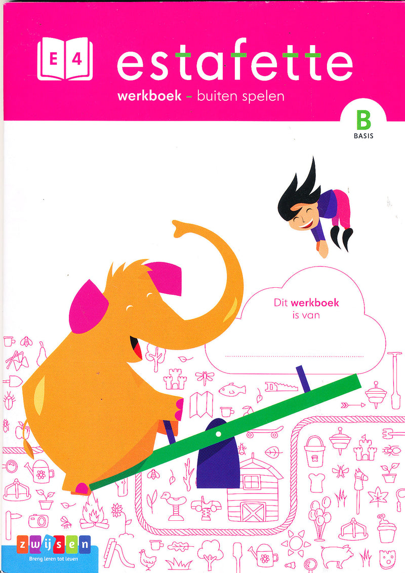 Estafette versie 3 Werkboek B Basis E4 (per stuk)