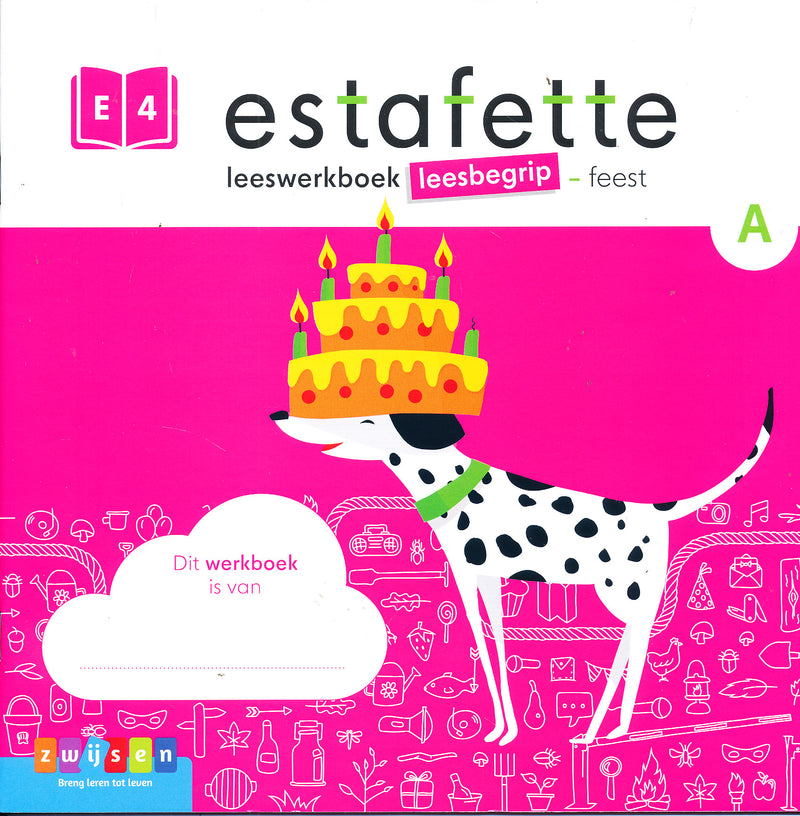 Estafette versie 3 leeswerkboek Leesbegrip A E4 (per stuk)