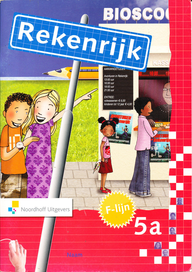 Rekenrijk versie 3 F-lijn Werkboek 5A (per stuk)