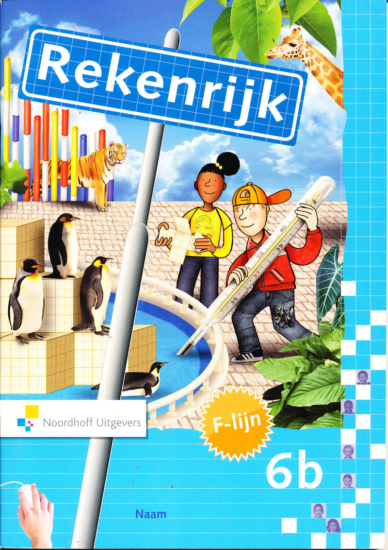 Rekenrijk versie 3 F-lijn Werkboek 6B (per stuk)