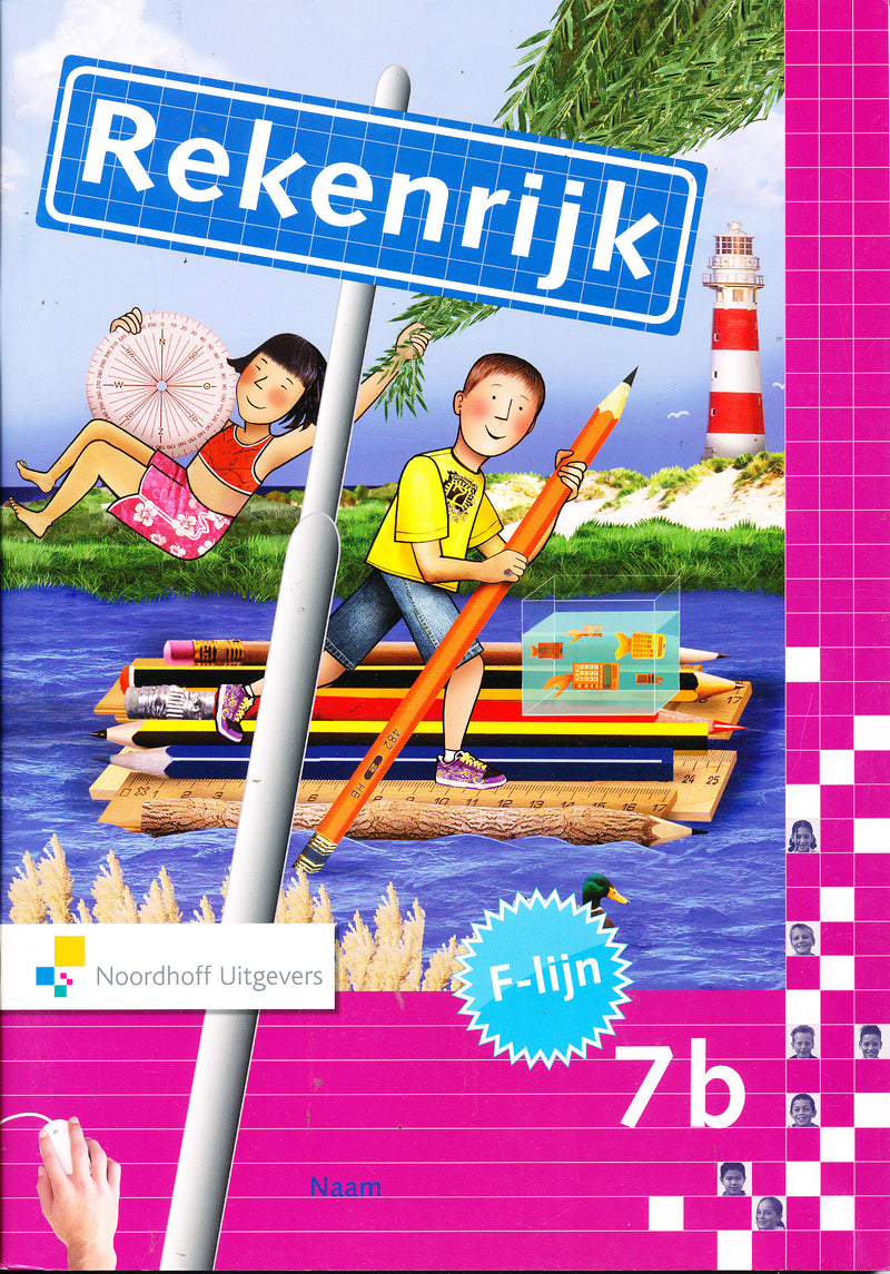 Rekenrijk versie 3 F-lijn Werkboek 7B (per stuk)