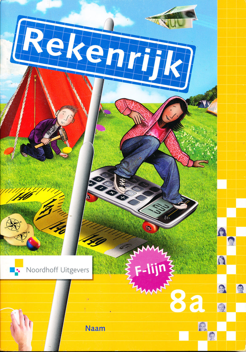 Rekenrijk versie 3 F-lijn Werkboek 8A (per stuk)