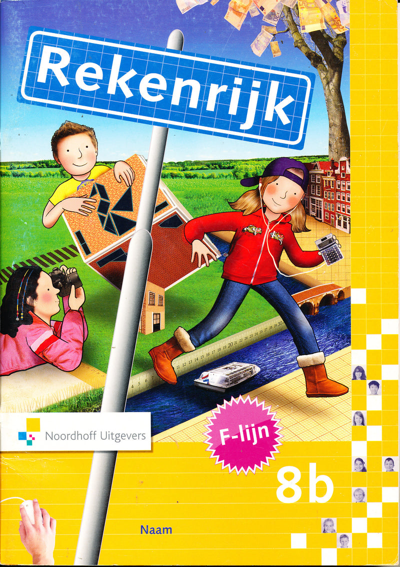 Rekenrijk versie 3 F-lijn Werkboek 8B (per stuk)