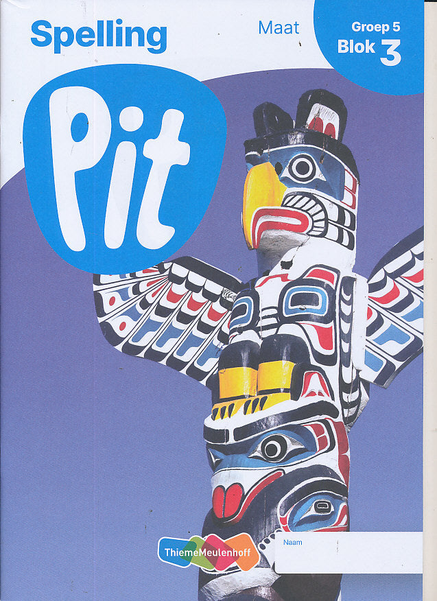 Pit Werkboek Spelling Maat blok 3 groep 5 (per stuk)