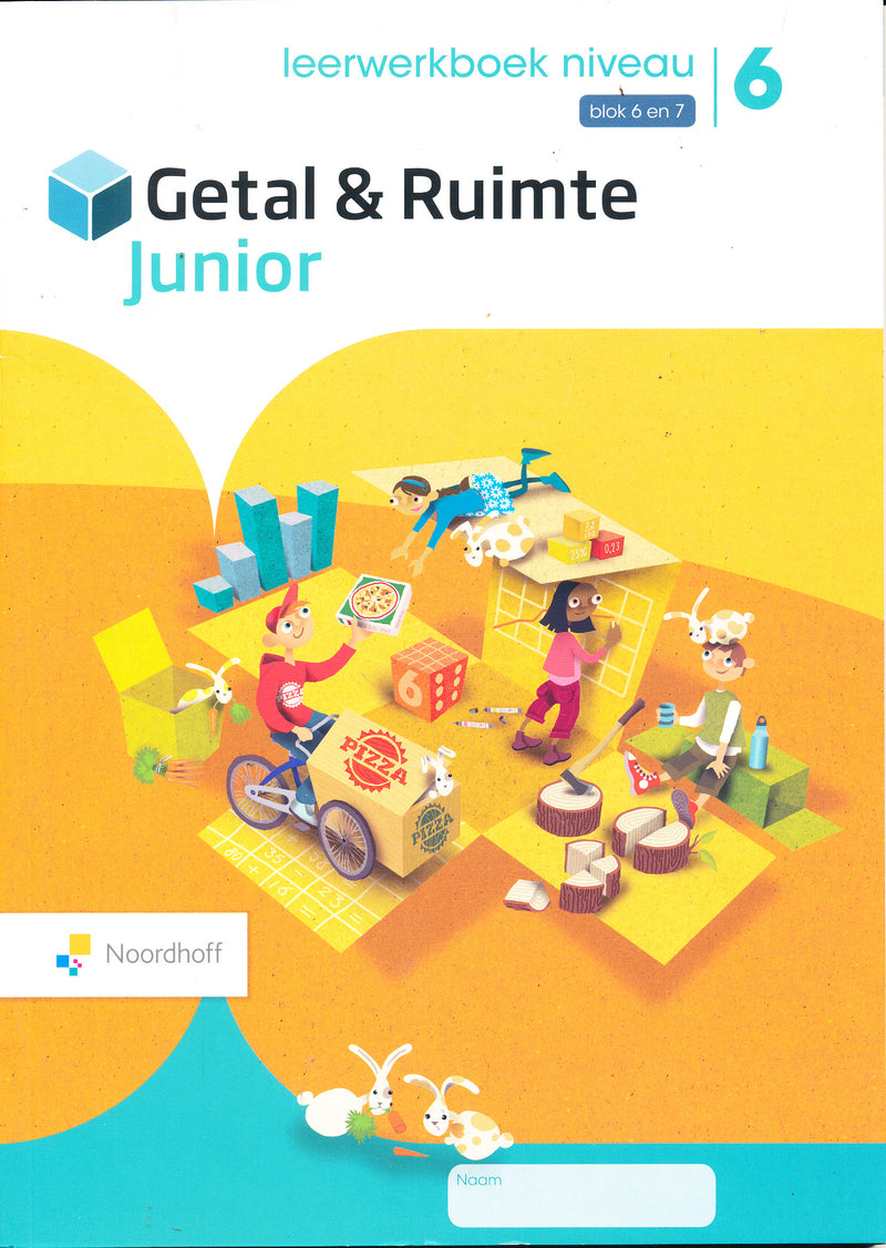 Getal en Ruimte Junior Leerwerkboek NIVEAU blok 6 en 7 groep 6 (per stuk)