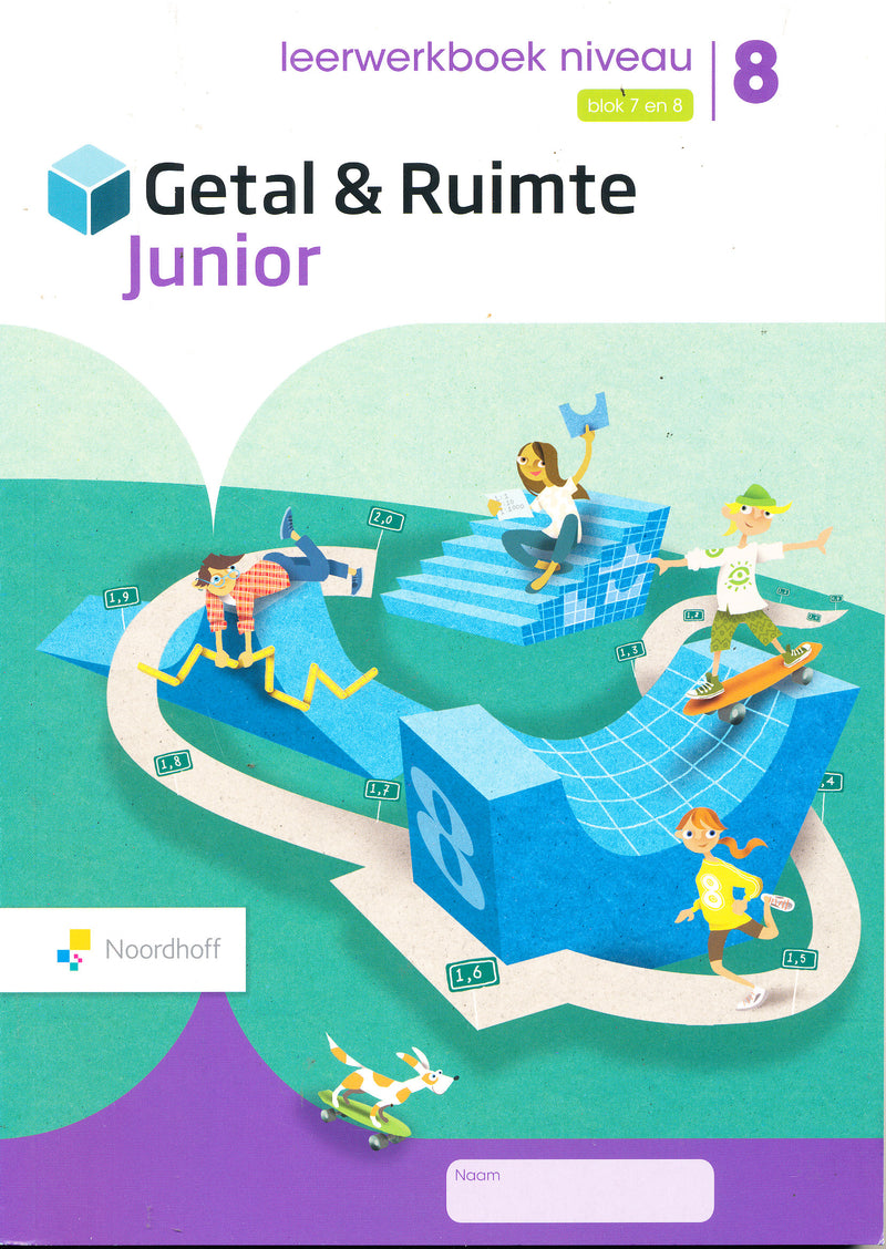 Getal en Ruimte Junior Leerwerkboek NIVEAU blok 7 en 8 groep 8 (per stuk)