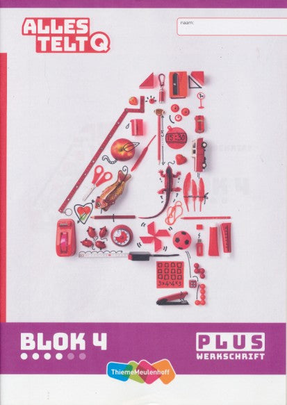 Alles Telt Q Werkschrift Plus blok 4 groep 4 (per stuk)