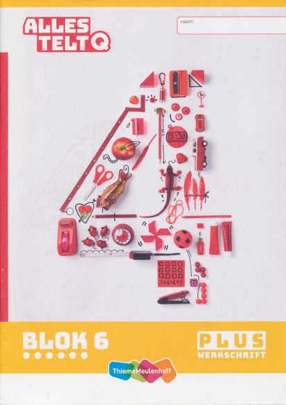 Alles Telt Q Werkschrift Plus blok 6 groep 4 (per stuk)
