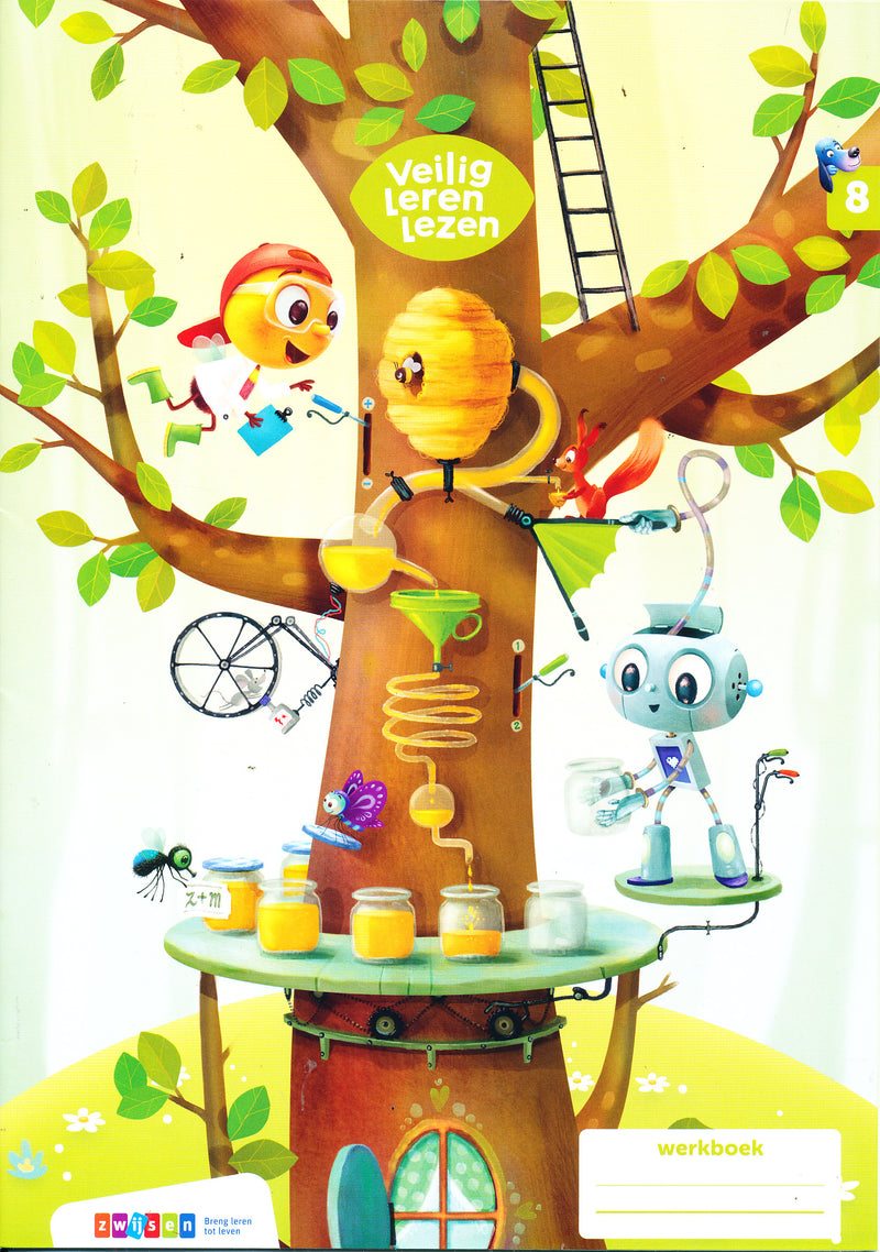 Veilig leren lezen Zoem versie Snuffel Werkboek 8 (per stuk)