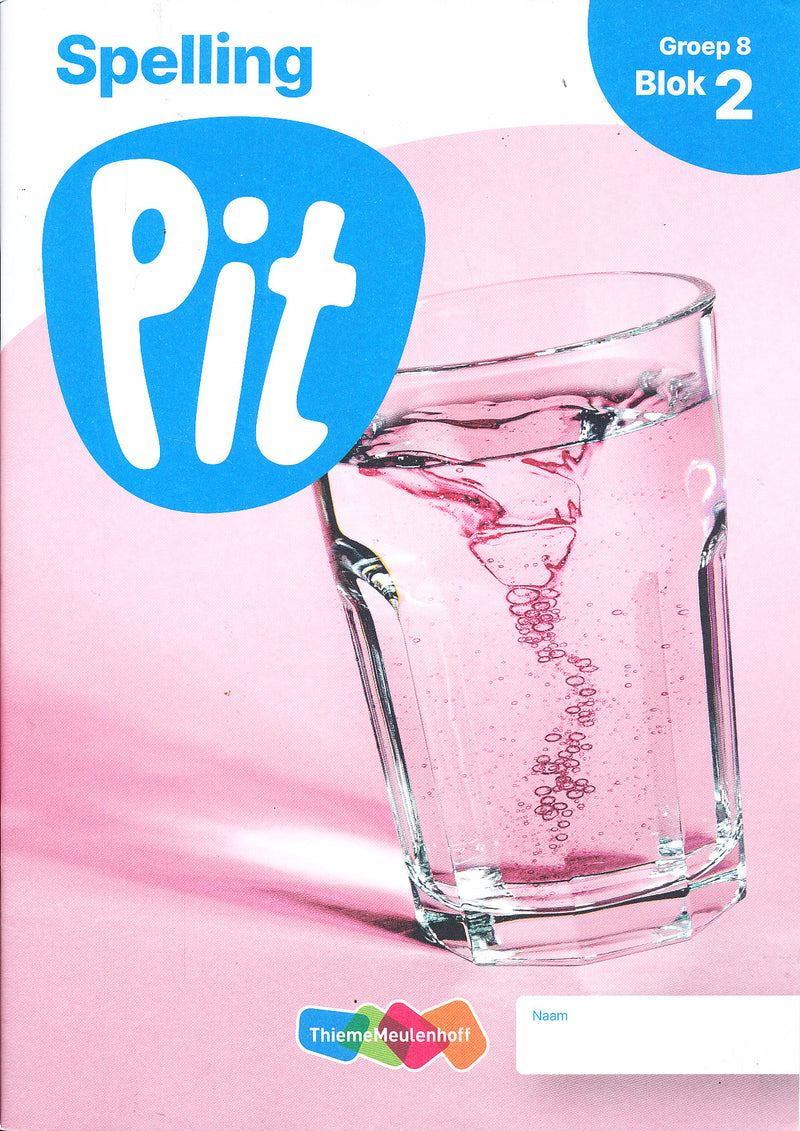 Pit Werkboek Spelling blok 2 groep 8 (per stuk)