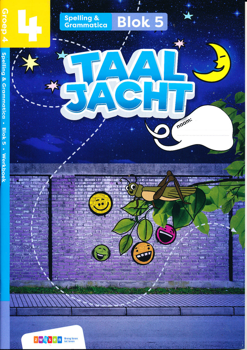 Taaljacht Werkboek Spelling en Grammatica blok 5 en 6 groep 4