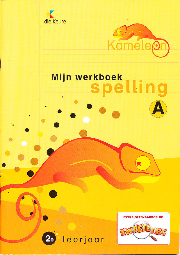 Kameleon Spelling Werkboek A 2e leerjaar (per stuk)
