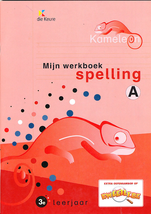 Kameleon Spelling Werkboek A 3e leerjaar (per stuk)