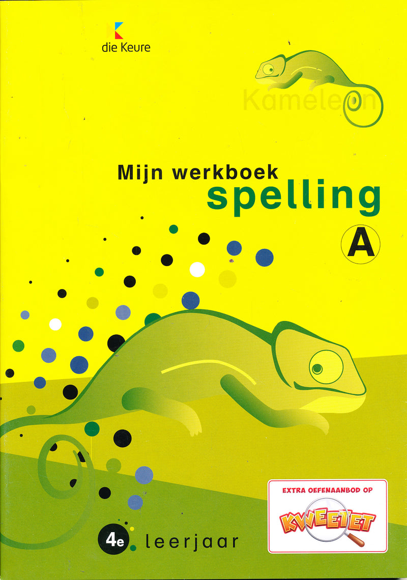 Kameleon Spelling Werkboek A 4e leerjaar (per stuk)