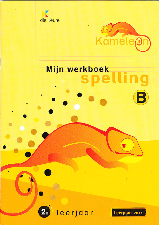 Kameleon Spelling Werkboek B 2e leerjaar (per stuk)