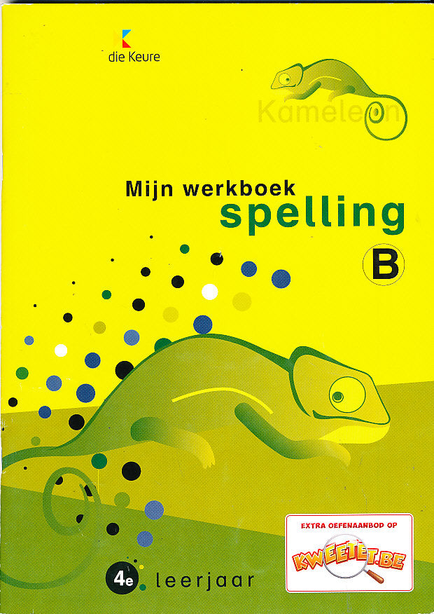 Kameleon Spelling Werkboek B 4e leerjaar (per stuk)