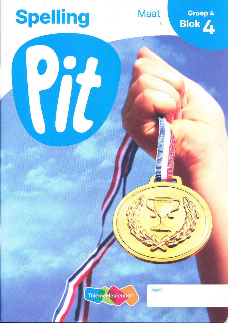 Pit Werkboek Spelling Maat blok 4 groep 4 (per stuk)