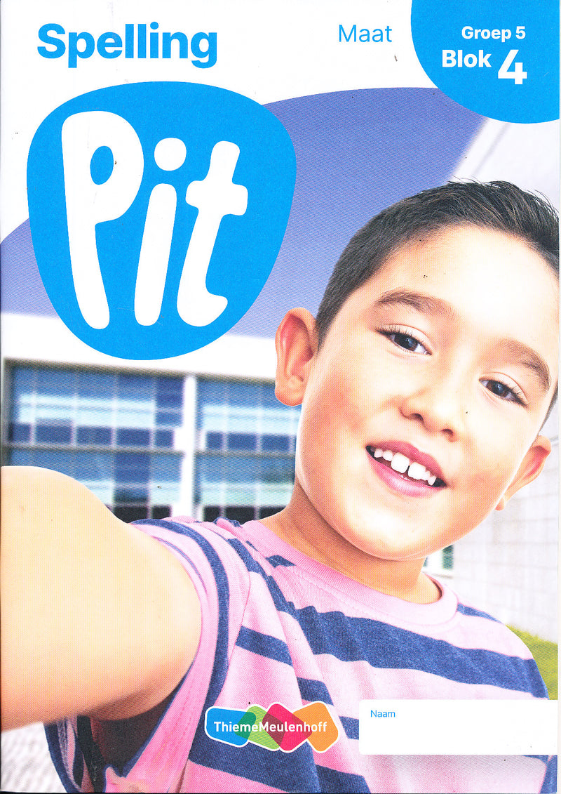 Pit Werkboek Spelling Maat blok 4 groep 5 (per stuk)