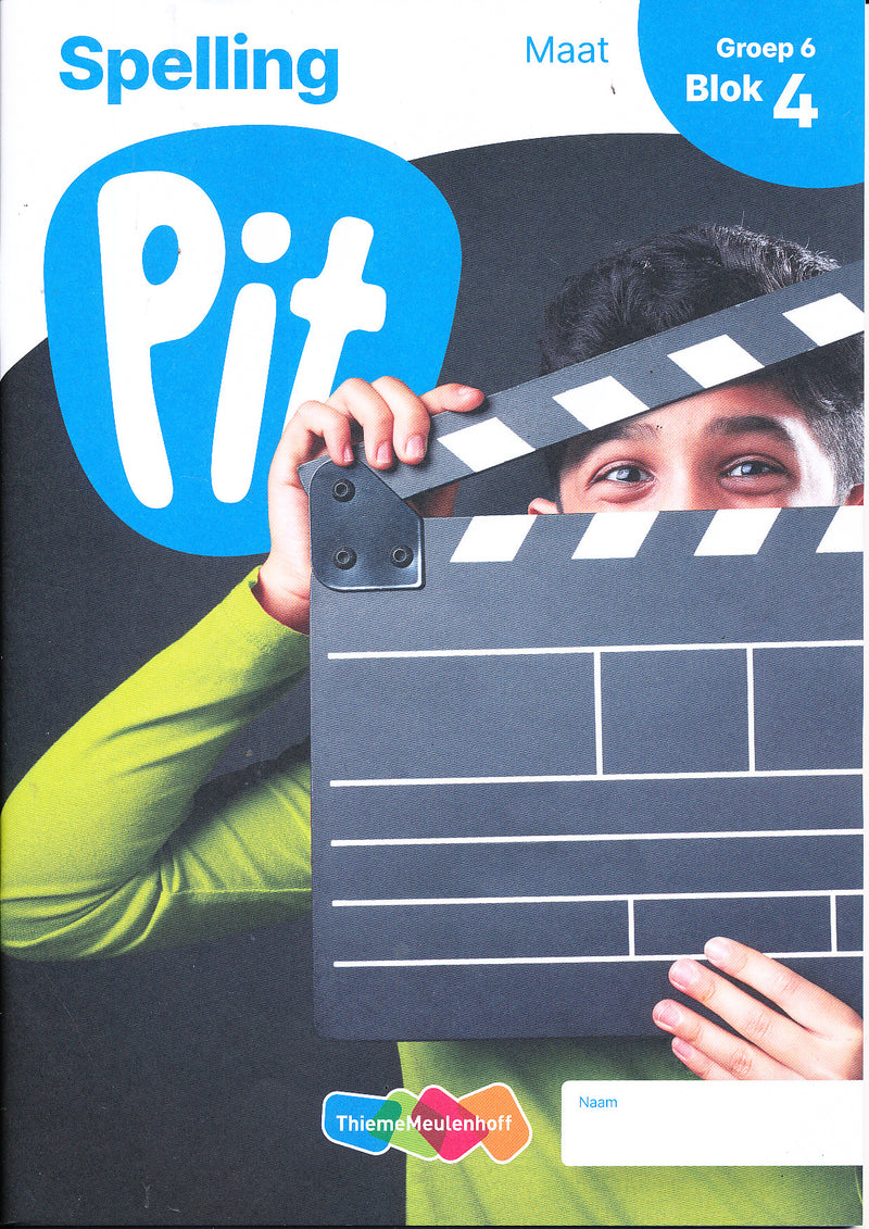 Pit Werkboek Spelling Maat blok 4 groep 6 (per stuk)