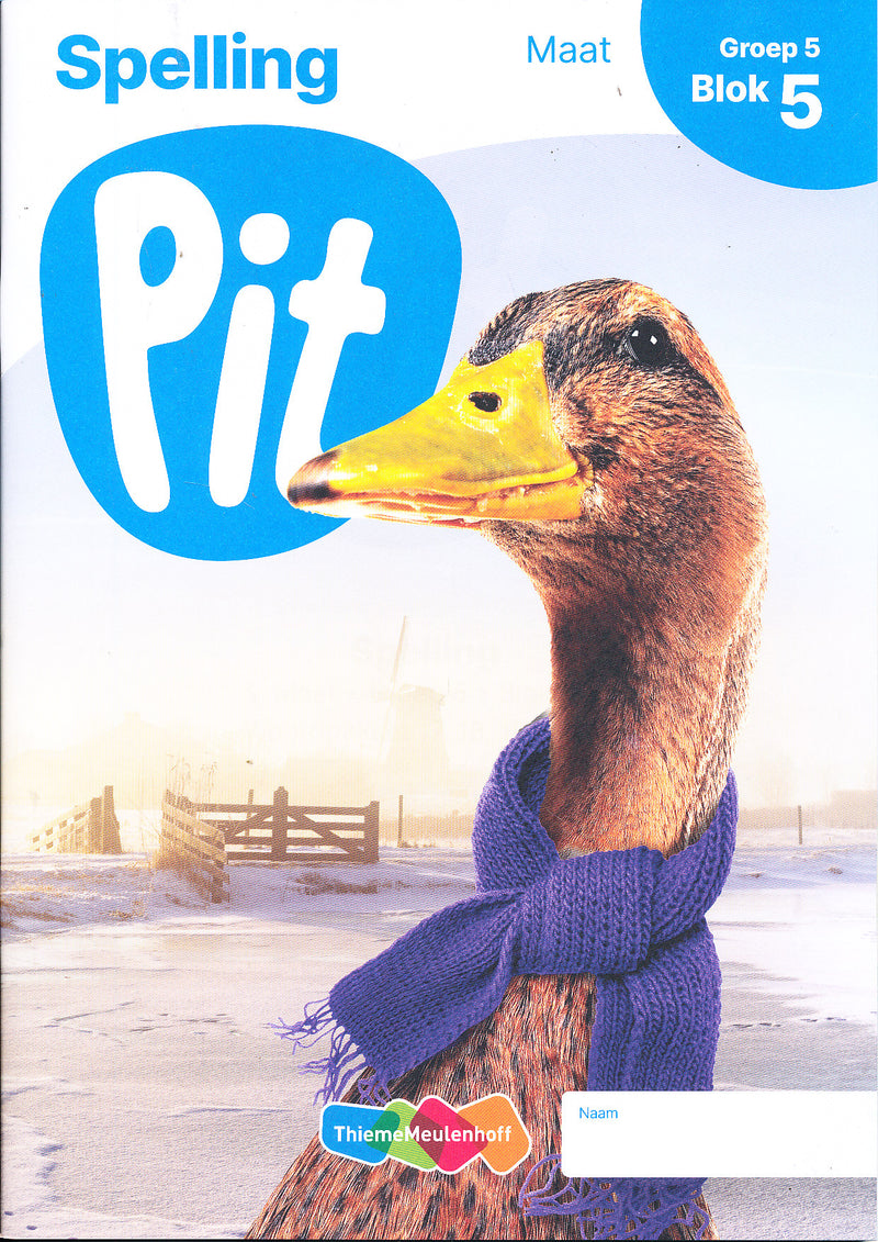 Pit Werkboek Spelling Maat blok 5 groep 5 (per stuk)