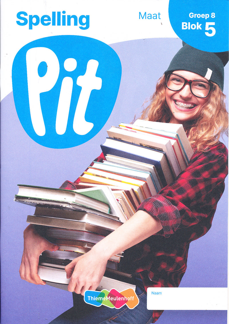 Pit Werkboek Spelling Maat blok 5 groep 8 (per stuk)