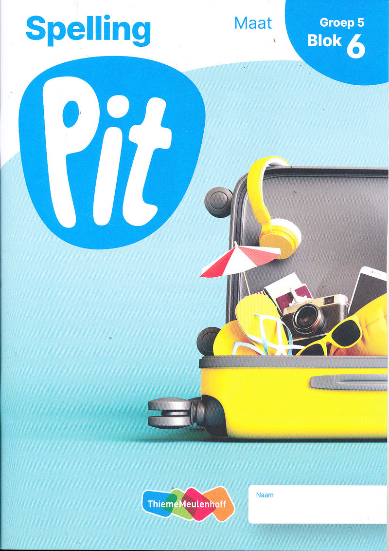 Pit Werkboek Spelling Maat blok 6 groep 5 (per stuk)