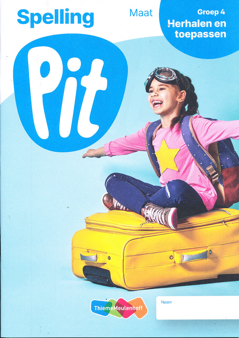 Pit Werkboek Spelling Maat Herhalen en toepassen groep 4 (per stuk)