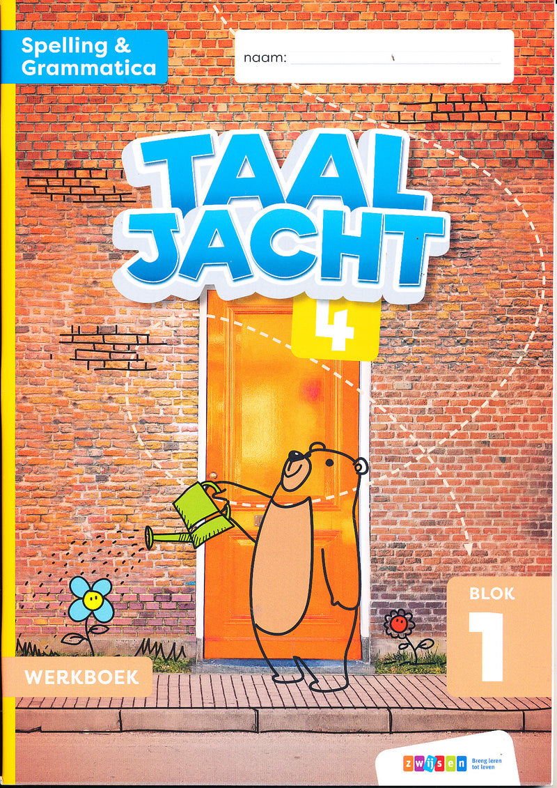 Taaljacht Werkboek Spelling en Grammatica blok 1 en 2 groep 4
