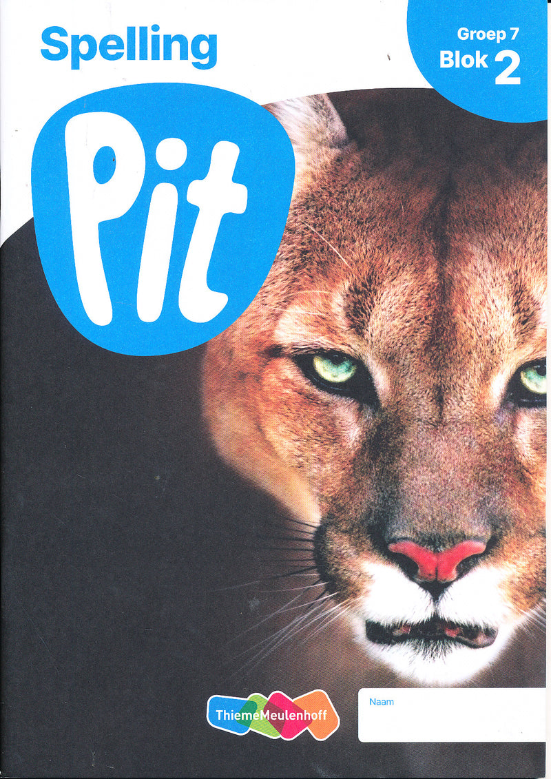Pit Werkboek Spelling blok 2 groep 7 (per stuk)