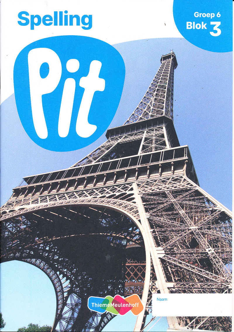 Pit Werkboek Spelling blok 3 groep 6 (per stuk)