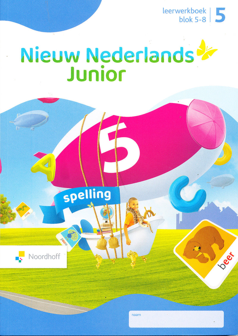 Nieuw Nederlands Junior Spelling leerwerkboek blok 5-8 groep 5 (per stuk)