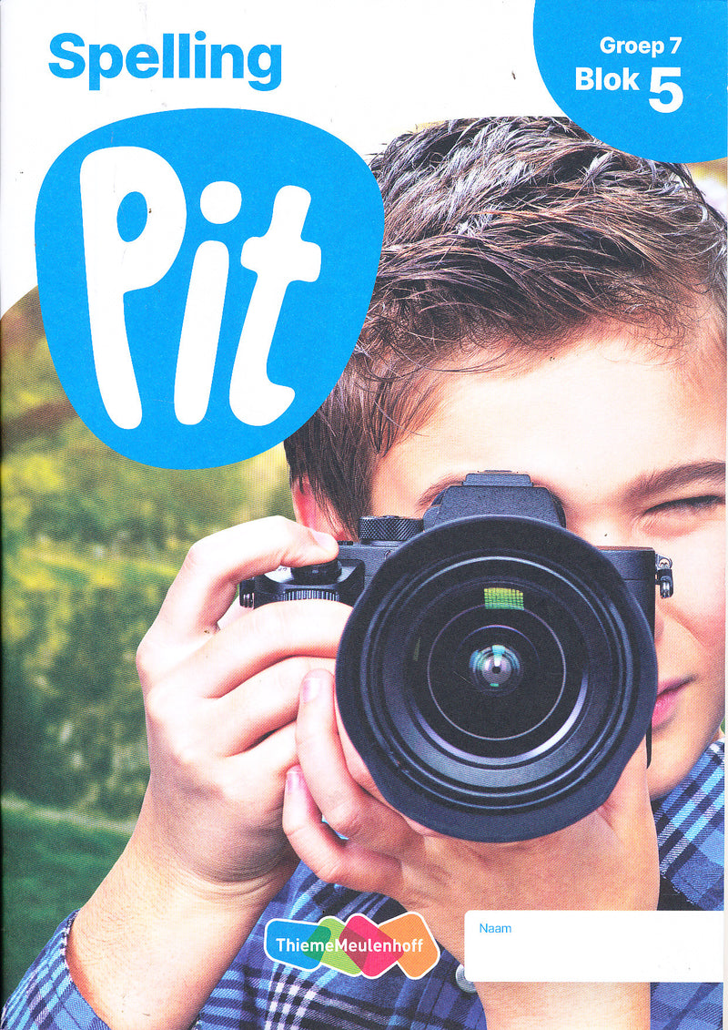 Pit Werkboek Spelling blok 5 groep 7 (per stuk)