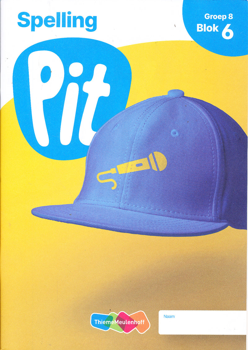 Pit Werkboek Spelling blok 6 groep 8 (per stuk)