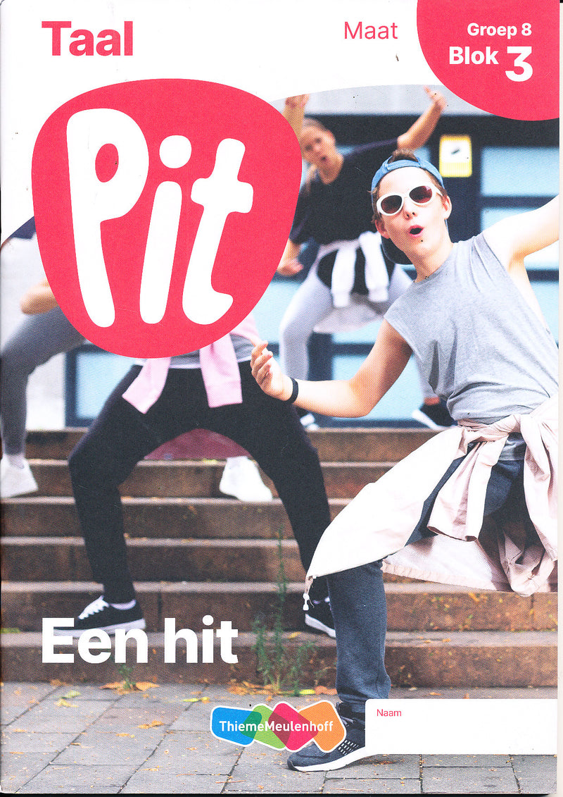 Pit Werkboek Taal Maat blok 3 groep 8 (per stuk)