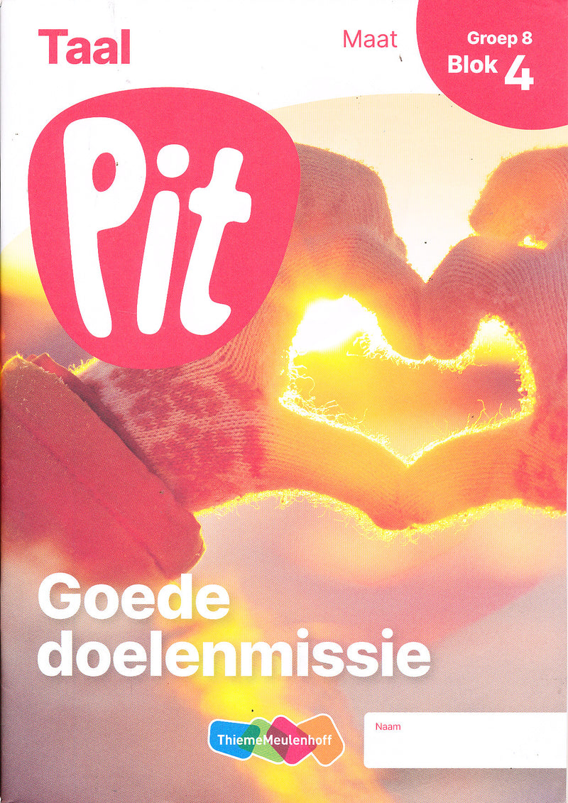 Pit Werkboek Taal Maat blok 4 groep 8 (per stuk)