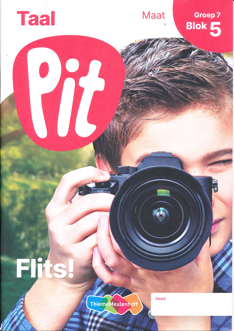 Pit Werkboek Taal Maat blok 5 groep 7 (per stuk)