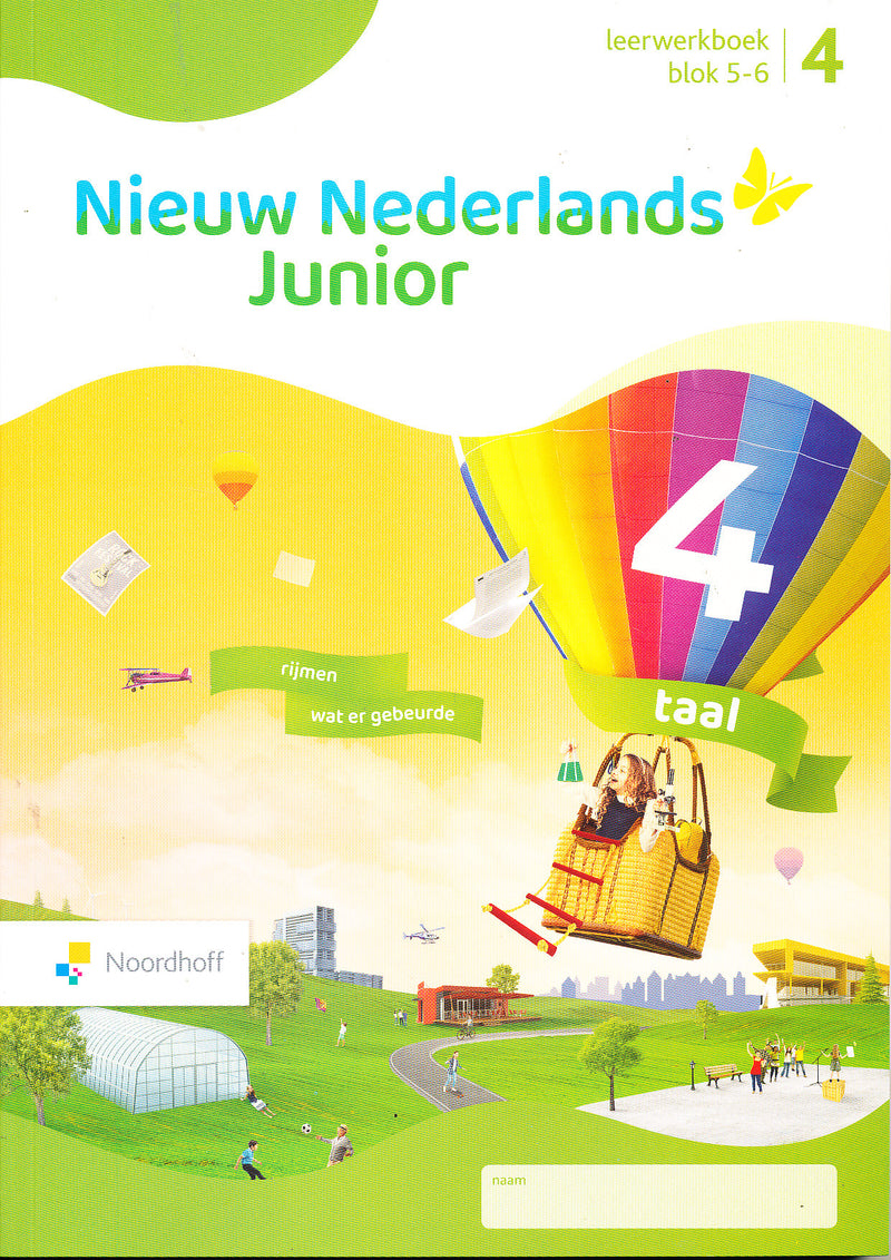 Nieuw Nederlands Junior Taal leerwerkboek blok 5-6 groep 4 (per stuk)