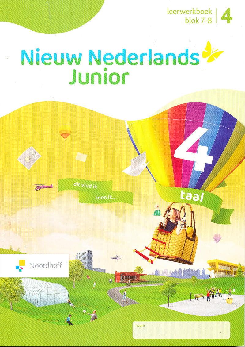 Nieuw Nederlands Junior Taal leerwerkboek blok 7-8 groep 4 (per stuk)