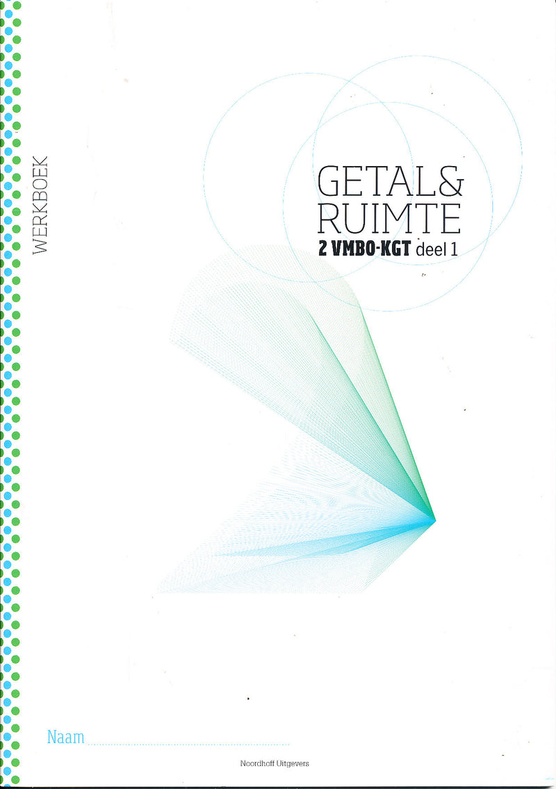 Getal en Ruimte 2 Werkboek deel 1 10e editie VMBO-KGT (per stuk)