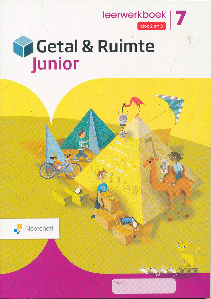 Getal en Ruimte Junior leerwerkboek blok 2 en 3 groep 7 (per stuk)