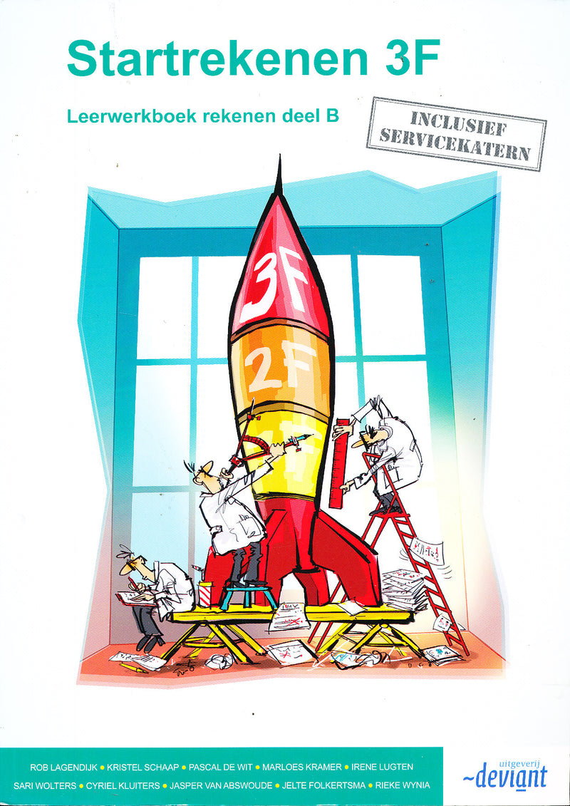 Startrekenen 3F Leerwerkboek B incl. servicekatern
