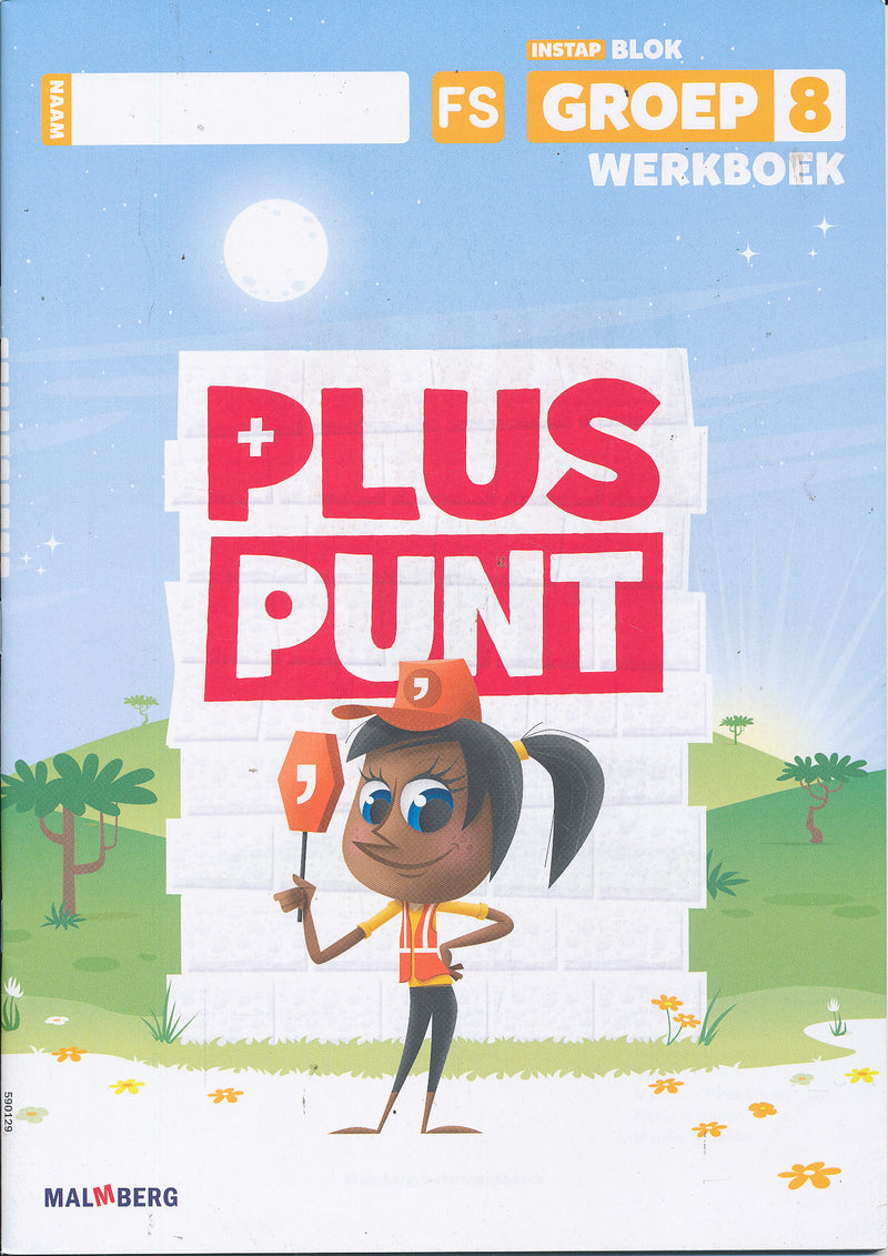 Pluspunt versie 4 Werkboek instapblok groep 8 FS (per stuk)