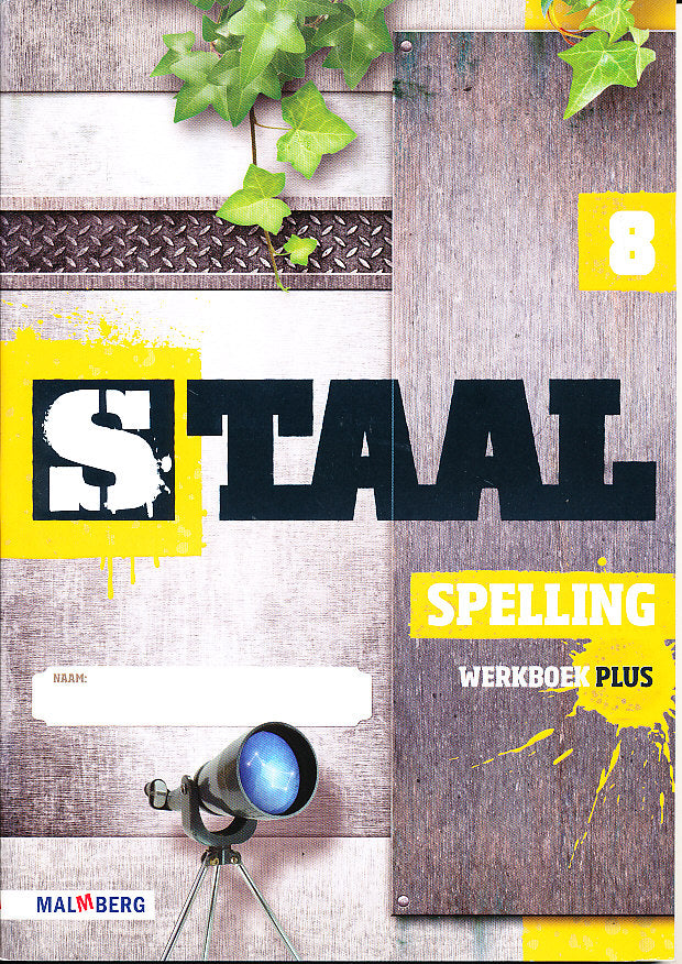 STaal werkboek Spelling plus groep 8 (per stuk)
